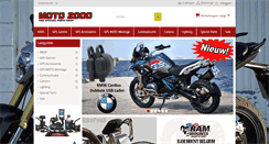 Desktop Screenshot of moto2000.be